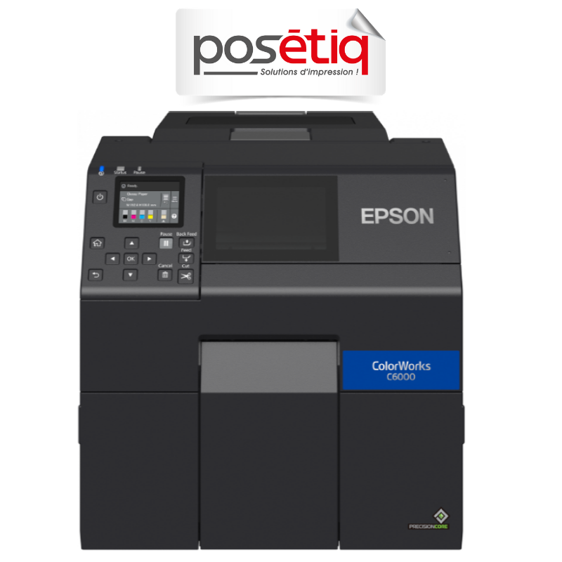 Imprimante Industrielle Couleur EPSON C-6000 pour personnaliser vos étiquettes