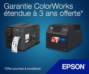 Imprimante Industrielle Couleur EPSON C-6000 pour personnaliser vos étiquettes