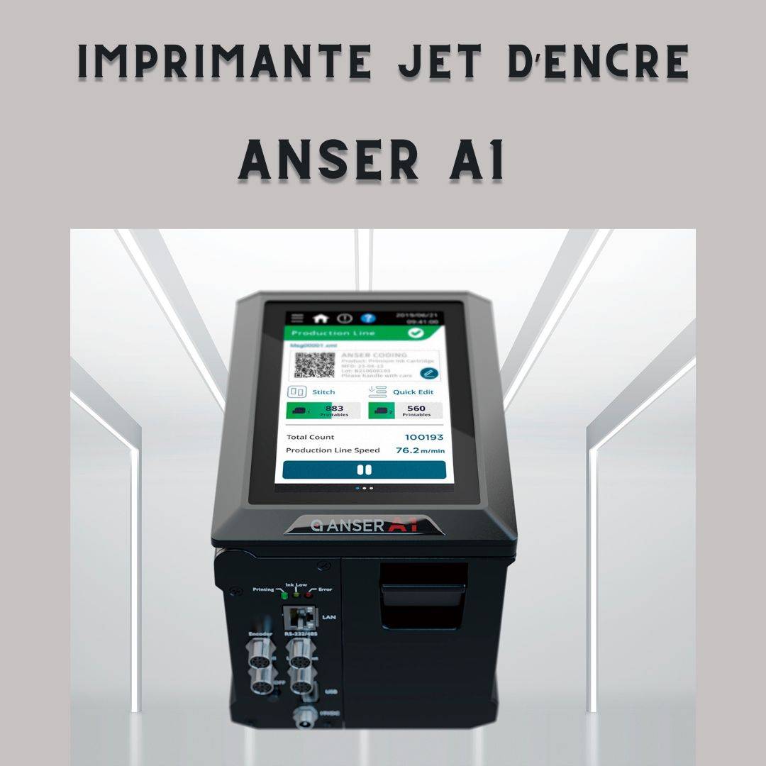 IMPRIMANTE JET D'ENCRE THERMIQUE ANSER A1