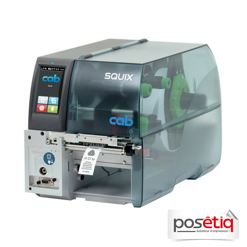Imprimante d'étiquettes textile - SQUIX 4 MT